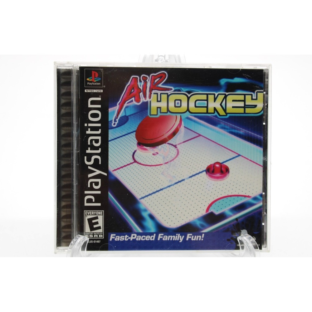 Air Hockey (Sony PlayStation 1, 2002) PS1 PSX Complete w/Manual + Reg Card